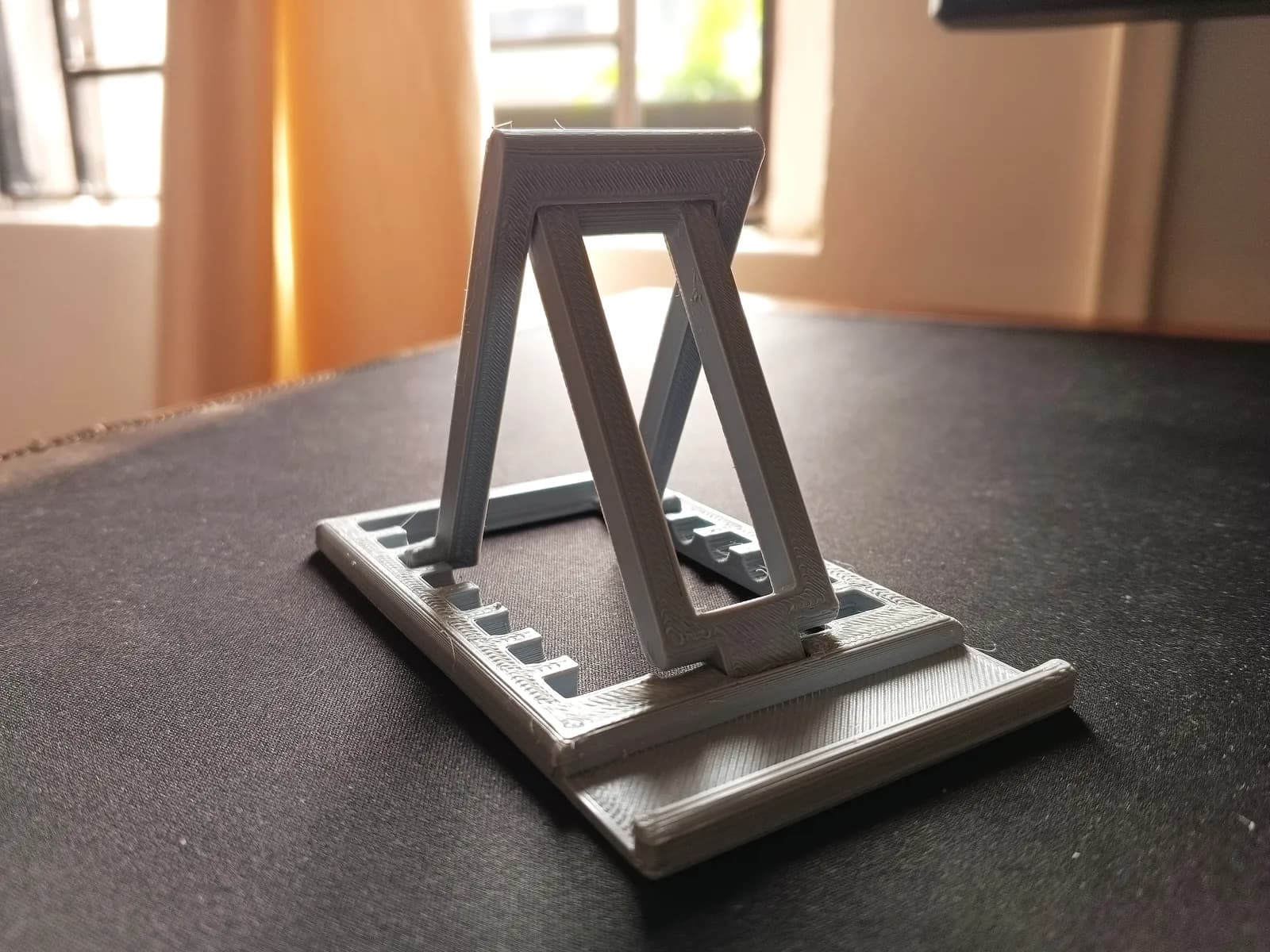 Phone stand, 3D printed